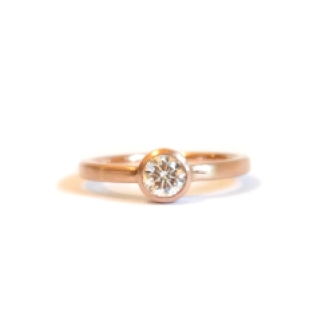 Many Firsts, 2014, 18kt rose gold, diamond